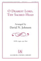 O Dearest Lord Thy Sacred Head SATB choral sheet music cover